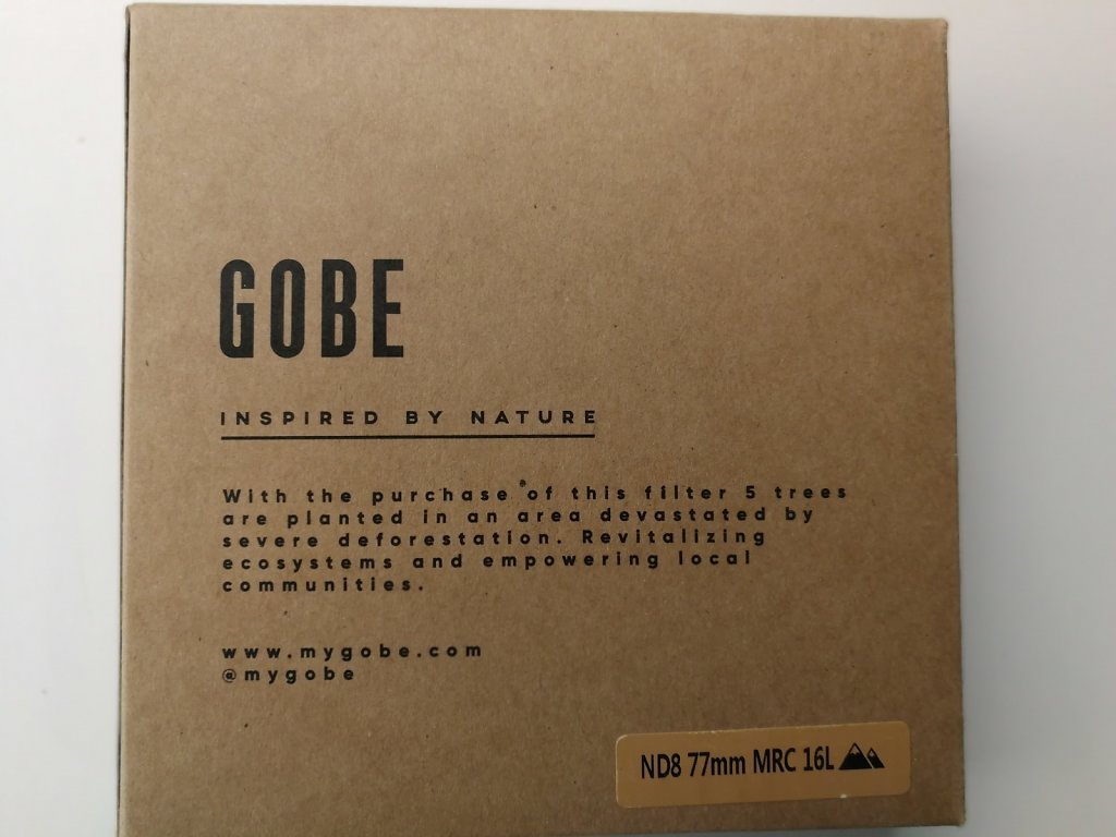 Gobe filter package